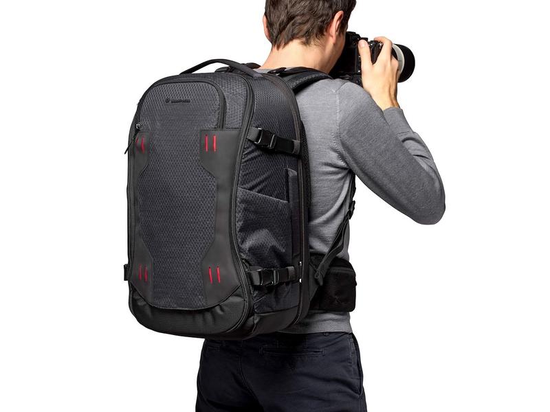 Manfrotto Fotorucksack PRO Light Flexloader L Professioneller Rucksack mit Bodenverstärkung und Stossschutz