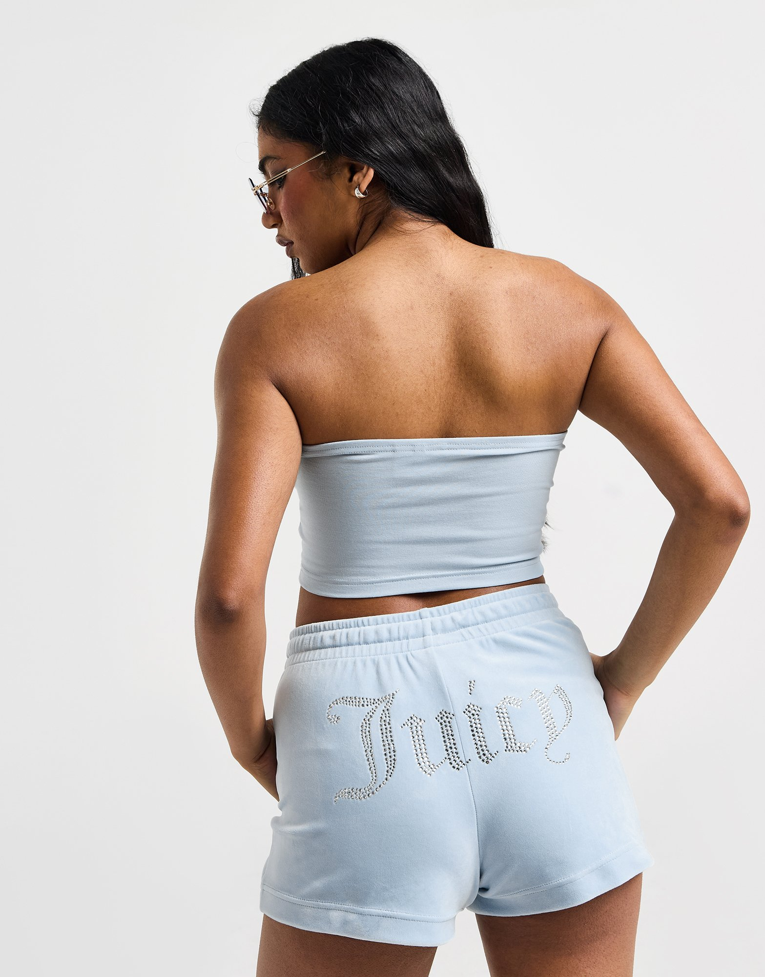 JUICY COUTURE Bandeau Logo Diamante Femme