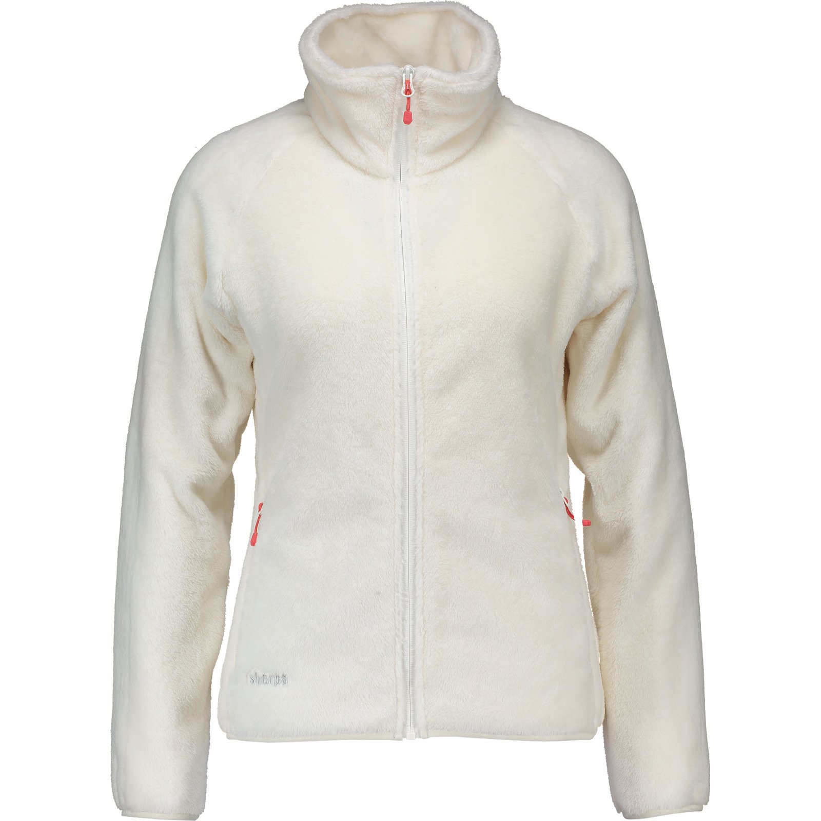Sherpa Damen-Fleecejacke Pelbar S, offwhite