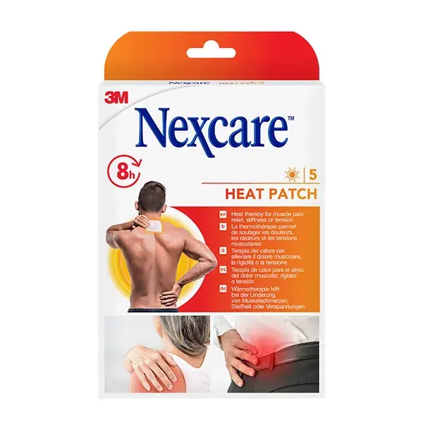 Adesivo térmico Nexcare 3M 9,5 x 13 cm, 5 unidades