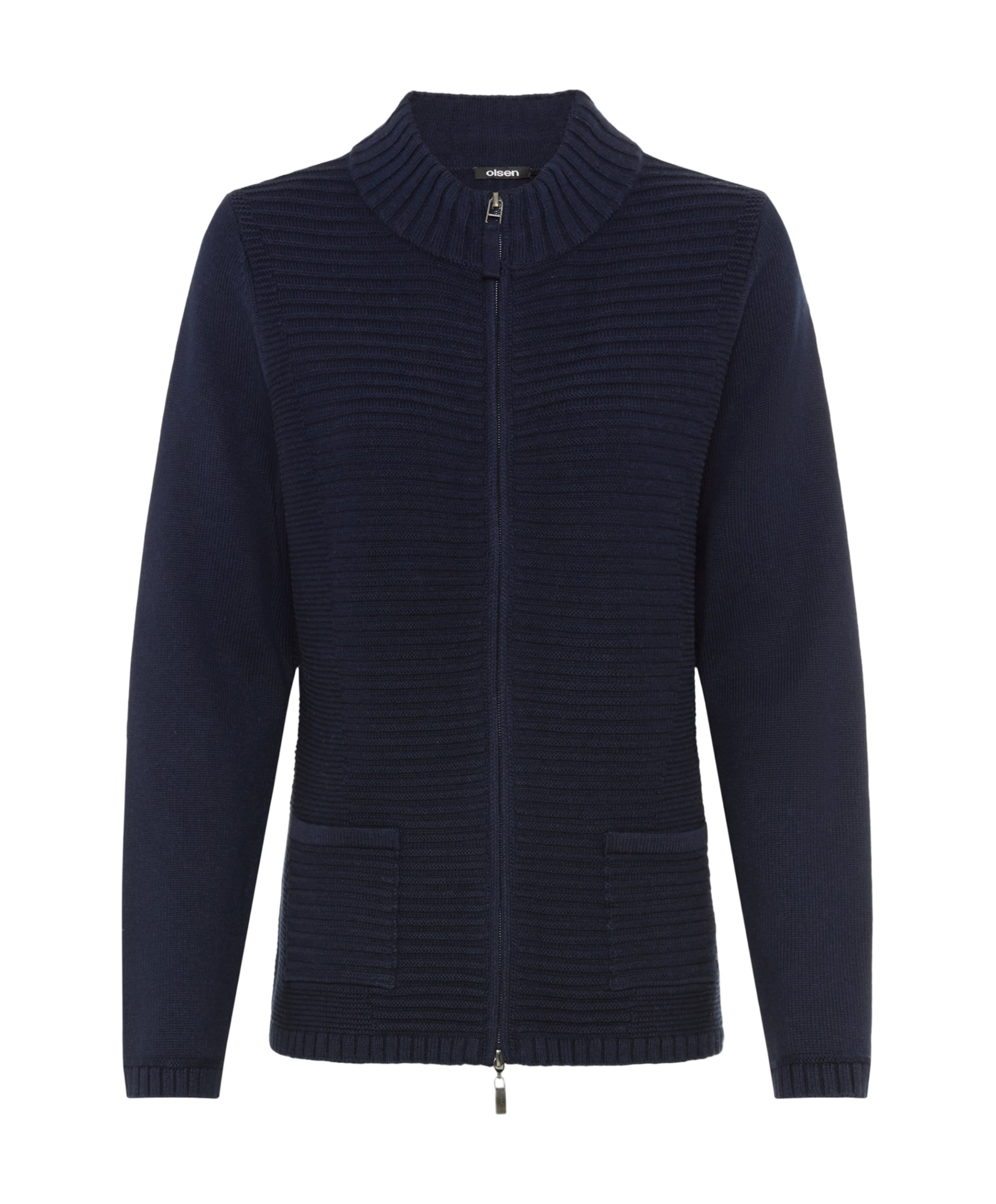 Olsen Dames vest blauw