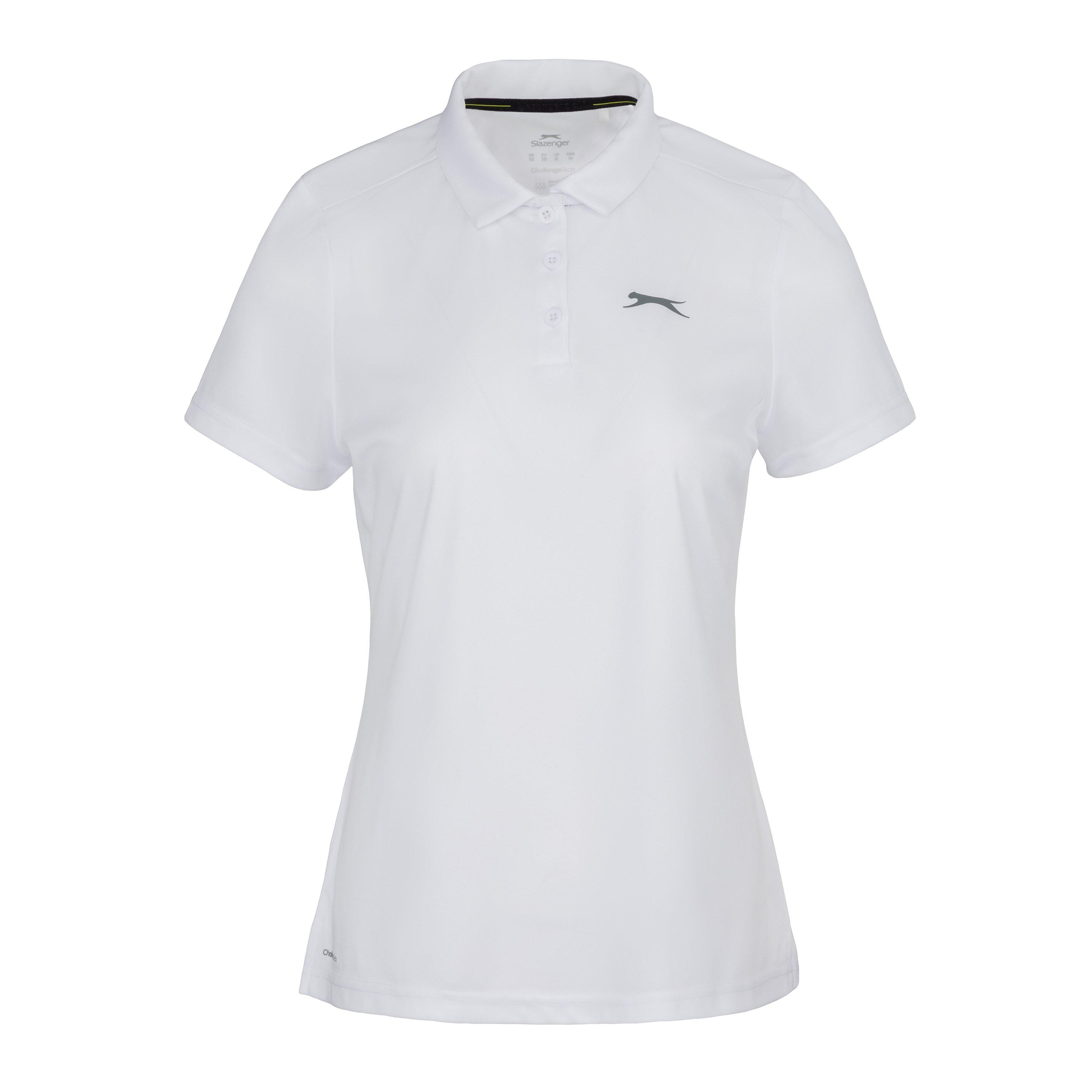 Slazenger Plain Polo Shirt Womens
