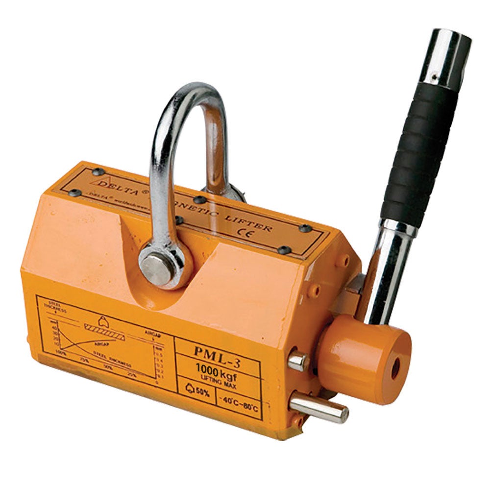 Delta hefmagneet DML, hefvermogen 100 kg
