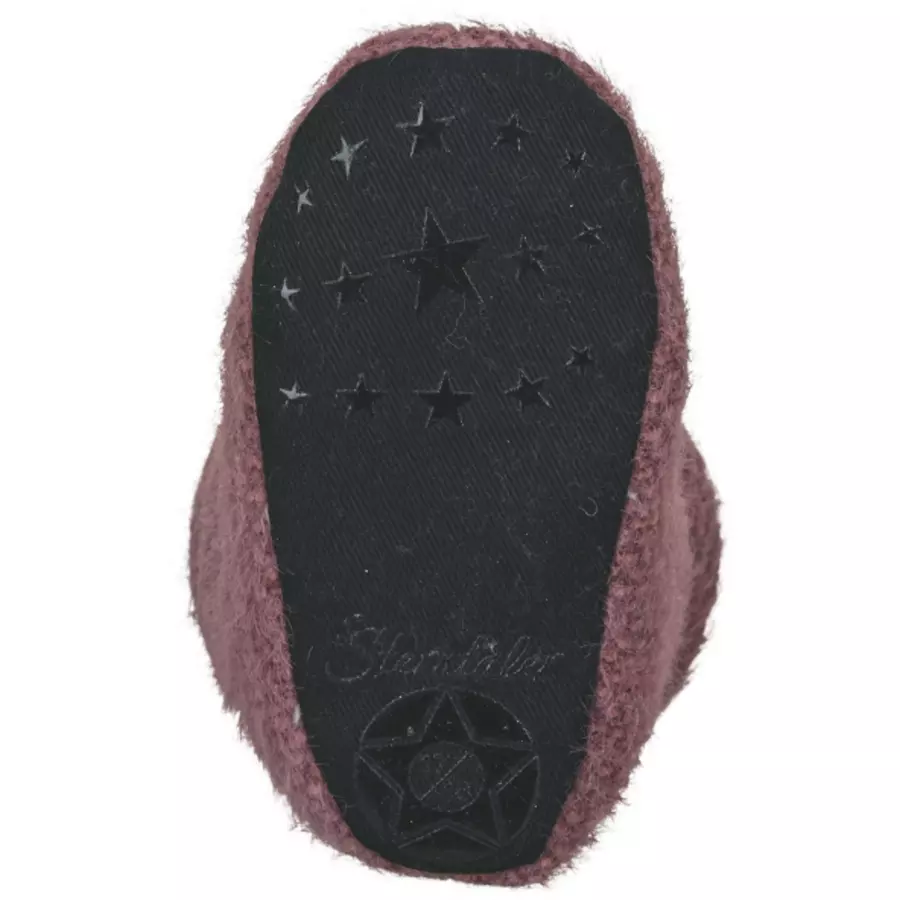Sterntaler Babyschuh Bommel pink