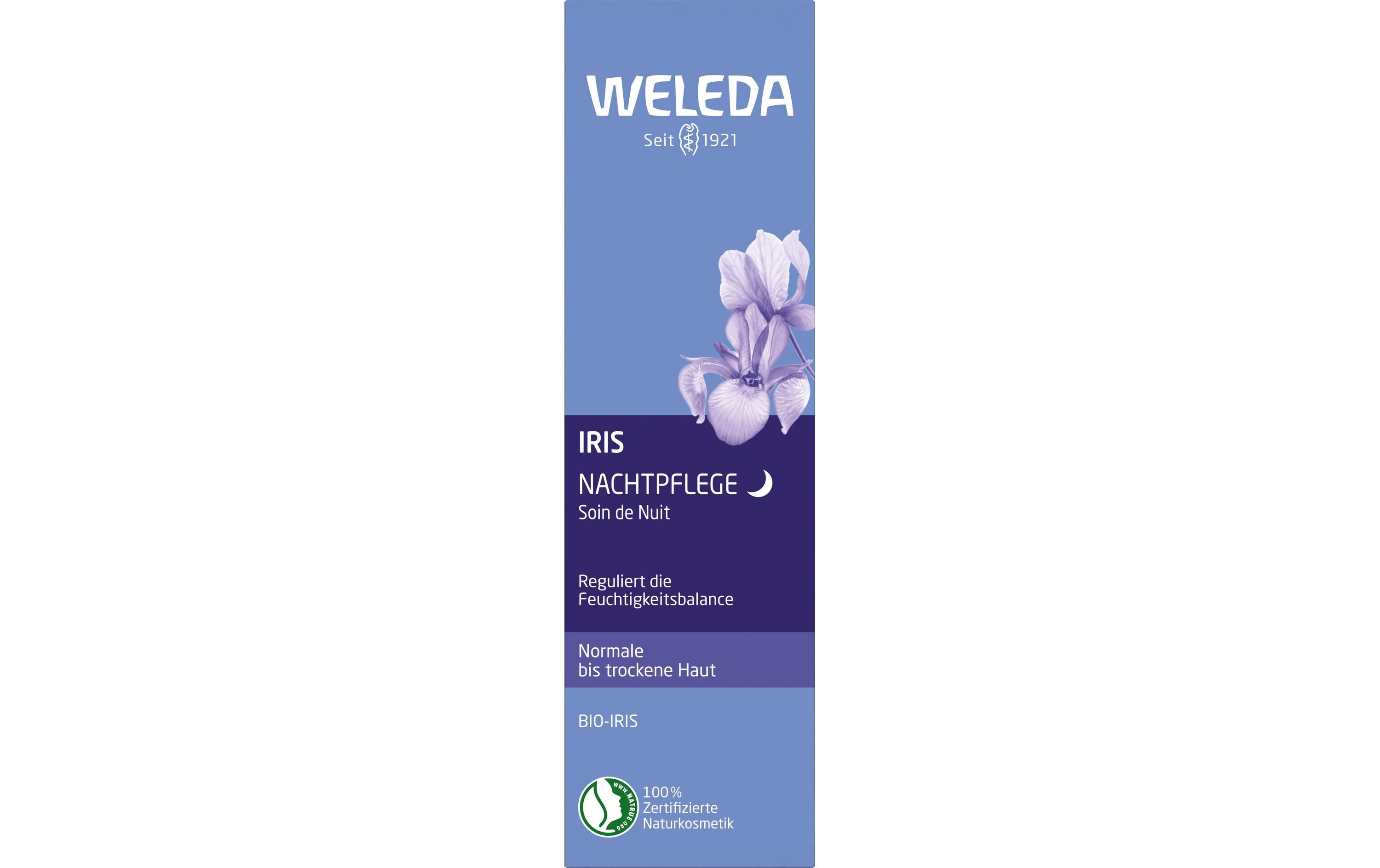 Nachtcrème Iris 30 mlNatürliche Gesichtscrème fördert die Regeneration über Nacht