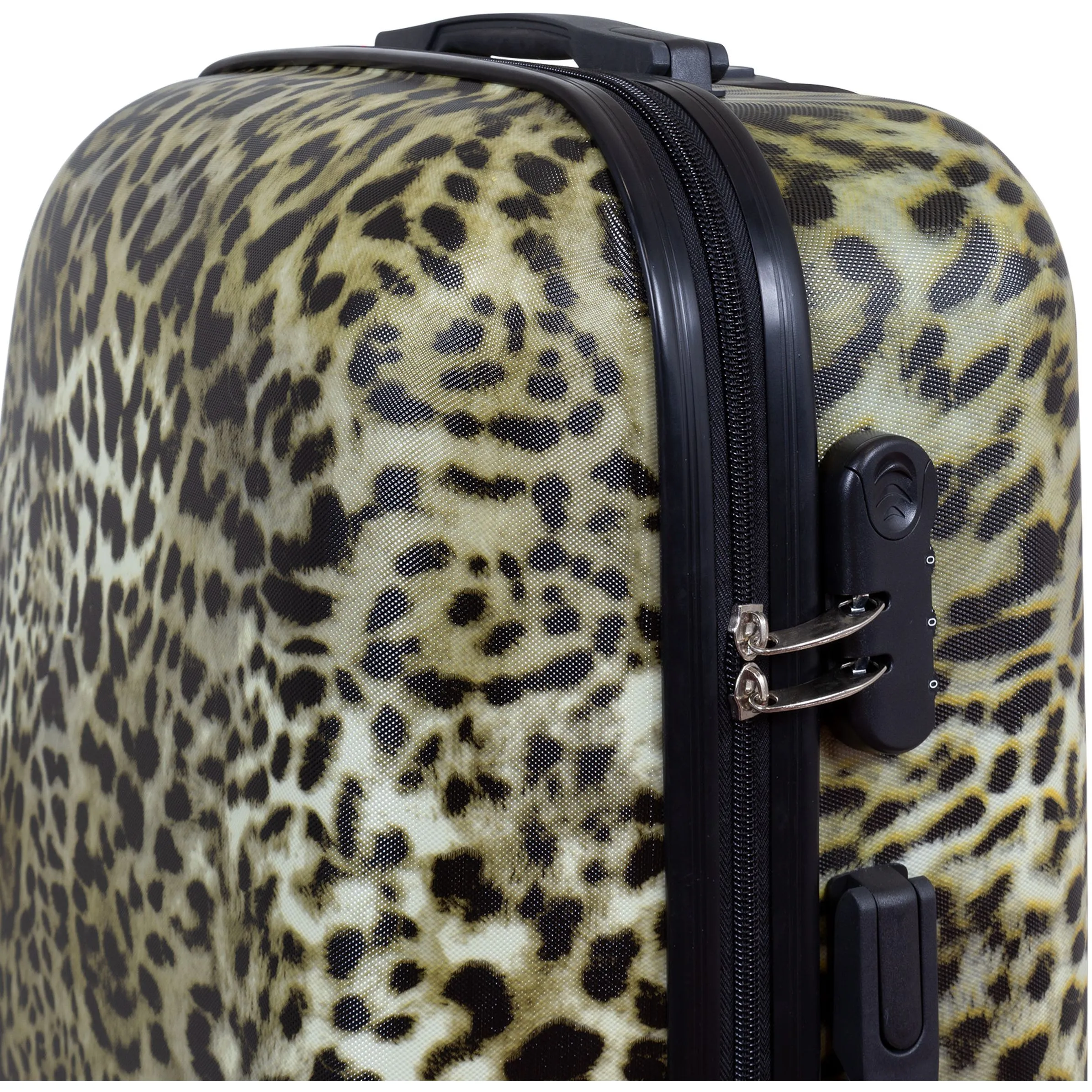 Koffer Leopard in Größe M 66x45x26cm