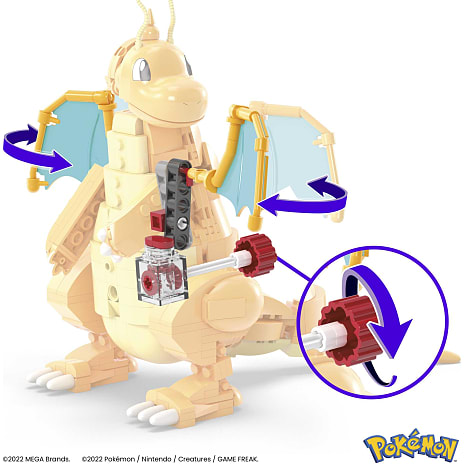 MEGA Pokémon Dragonite figur byggesæt