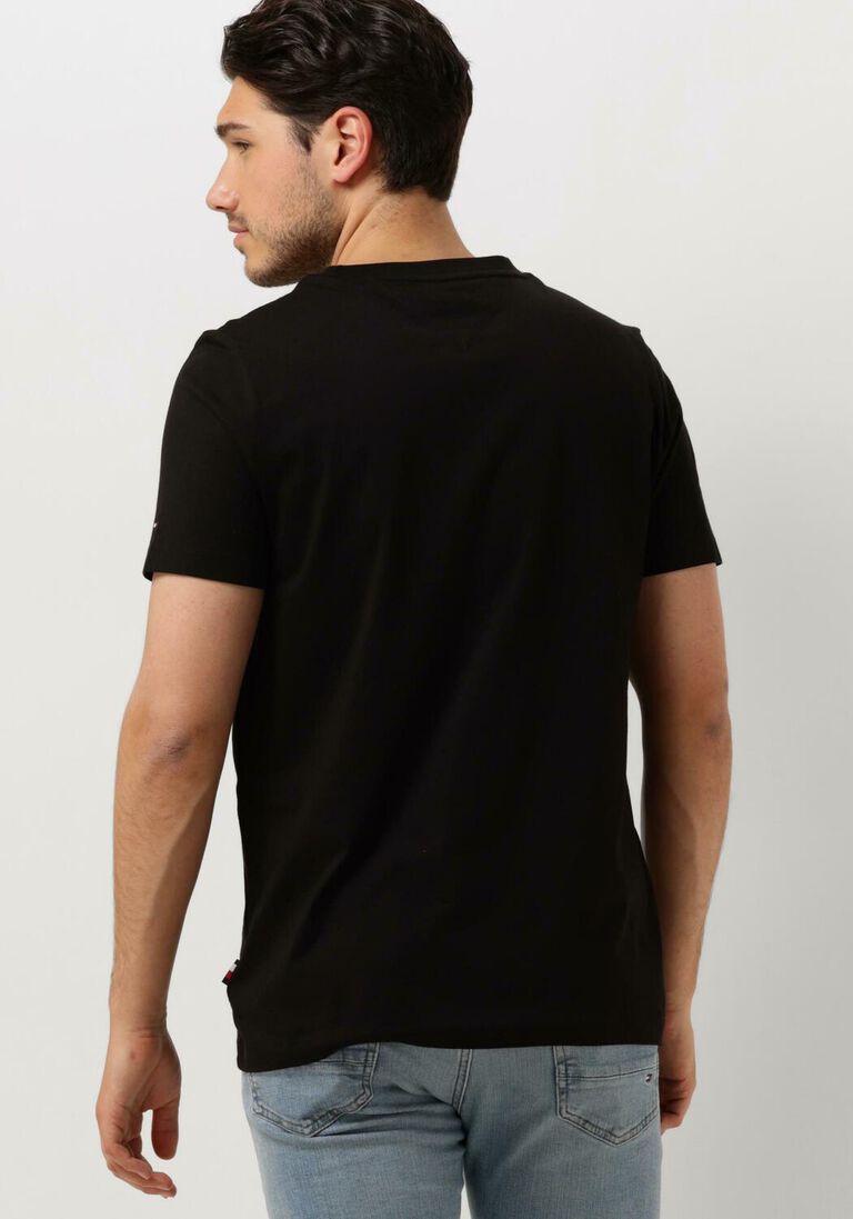 TOMMY HILFIGER zwarte tommy hilfiger t-shirt small hilfiger tee