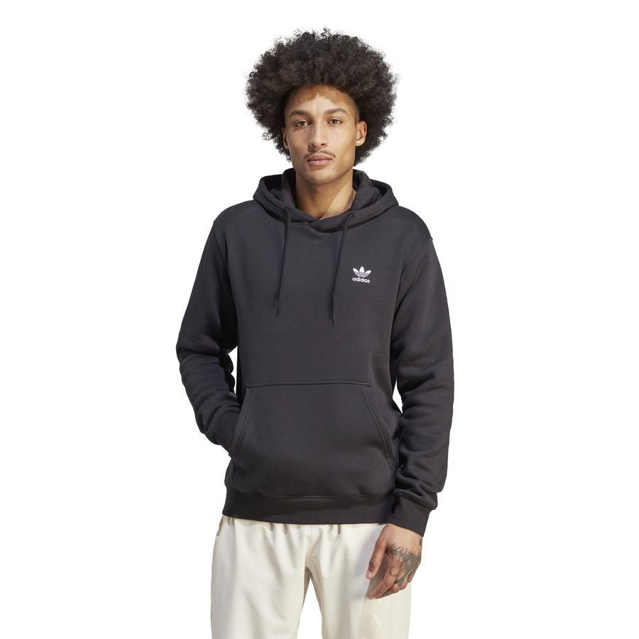 adidas Originals Sweat à Capuche Essentials Trefoil - Noir