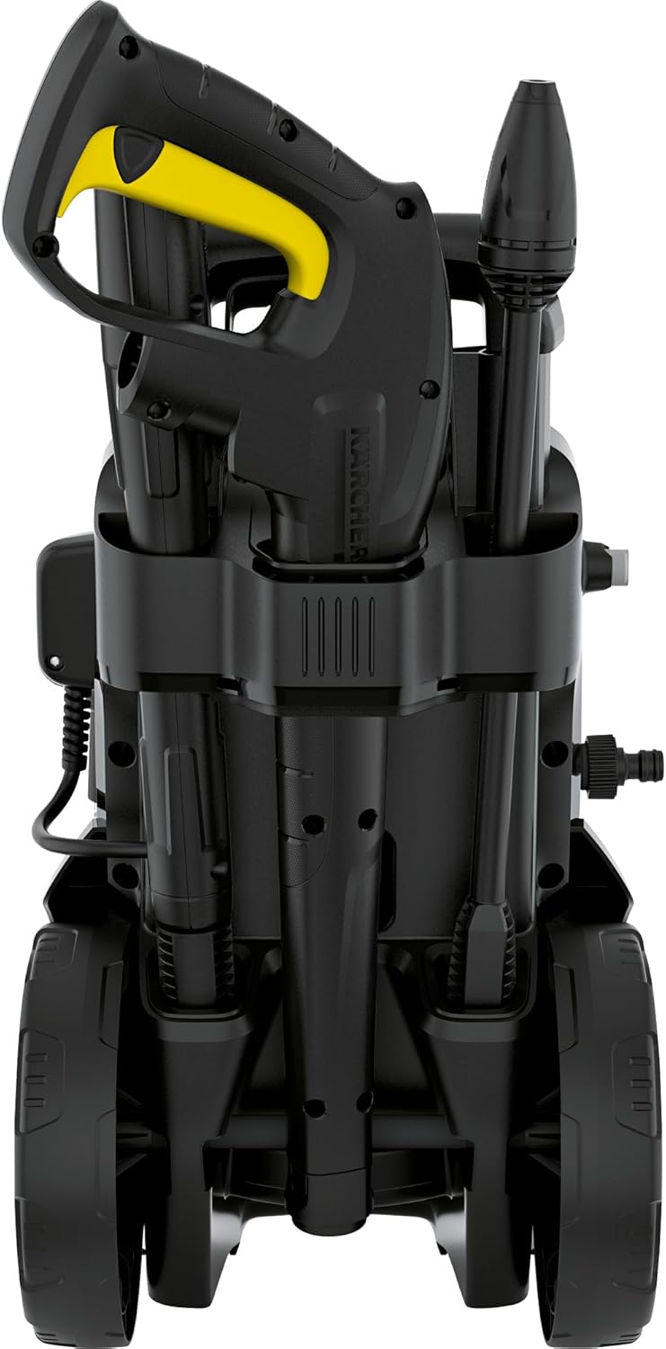 Kärcher Hochdruckreiniger K 7 Compact Home, Druck: max. 180 bar, Durchfluss: 600 l/h, Flächenleistung: 60 m²/h, Wasserfilter, Gewicht: 16 kg, mit Flächenreiniger T 7, Stein- und Fassadenreiniger