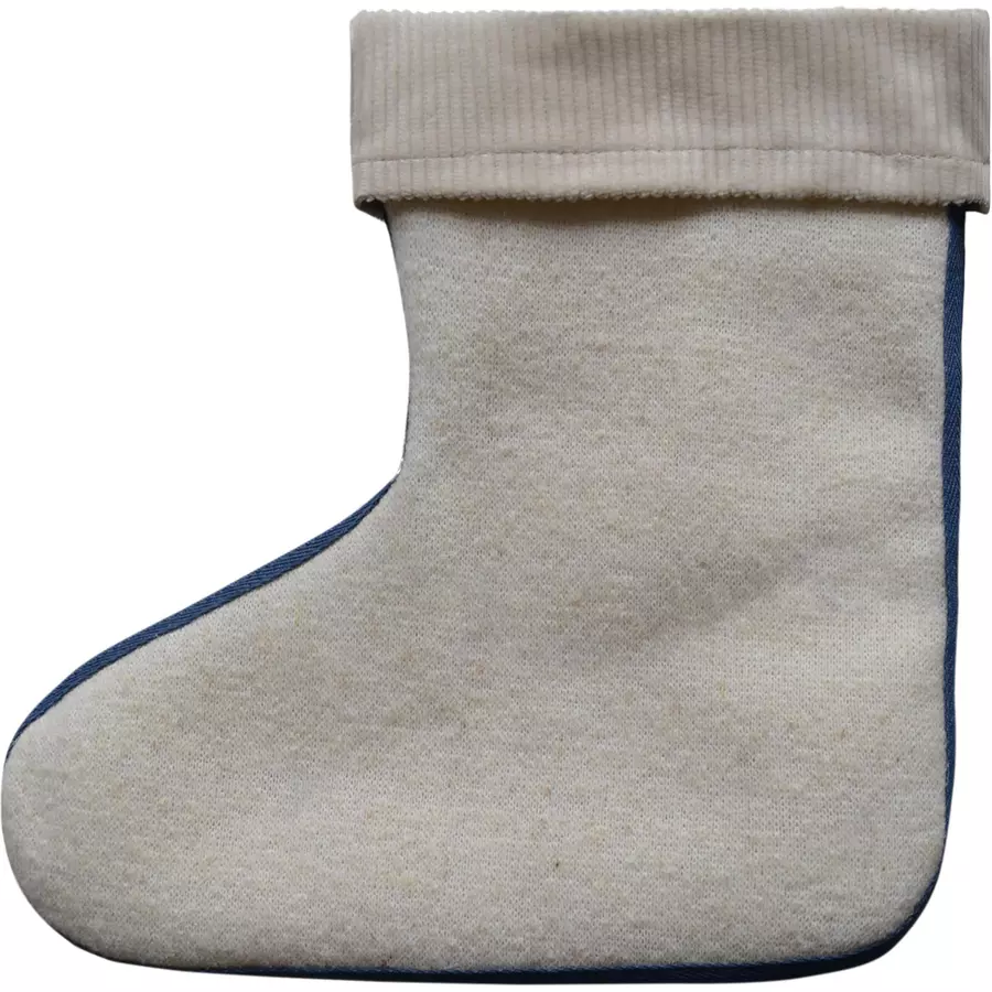 normani Kinder Stiefelsocken mit Lammwolle Wollweiß