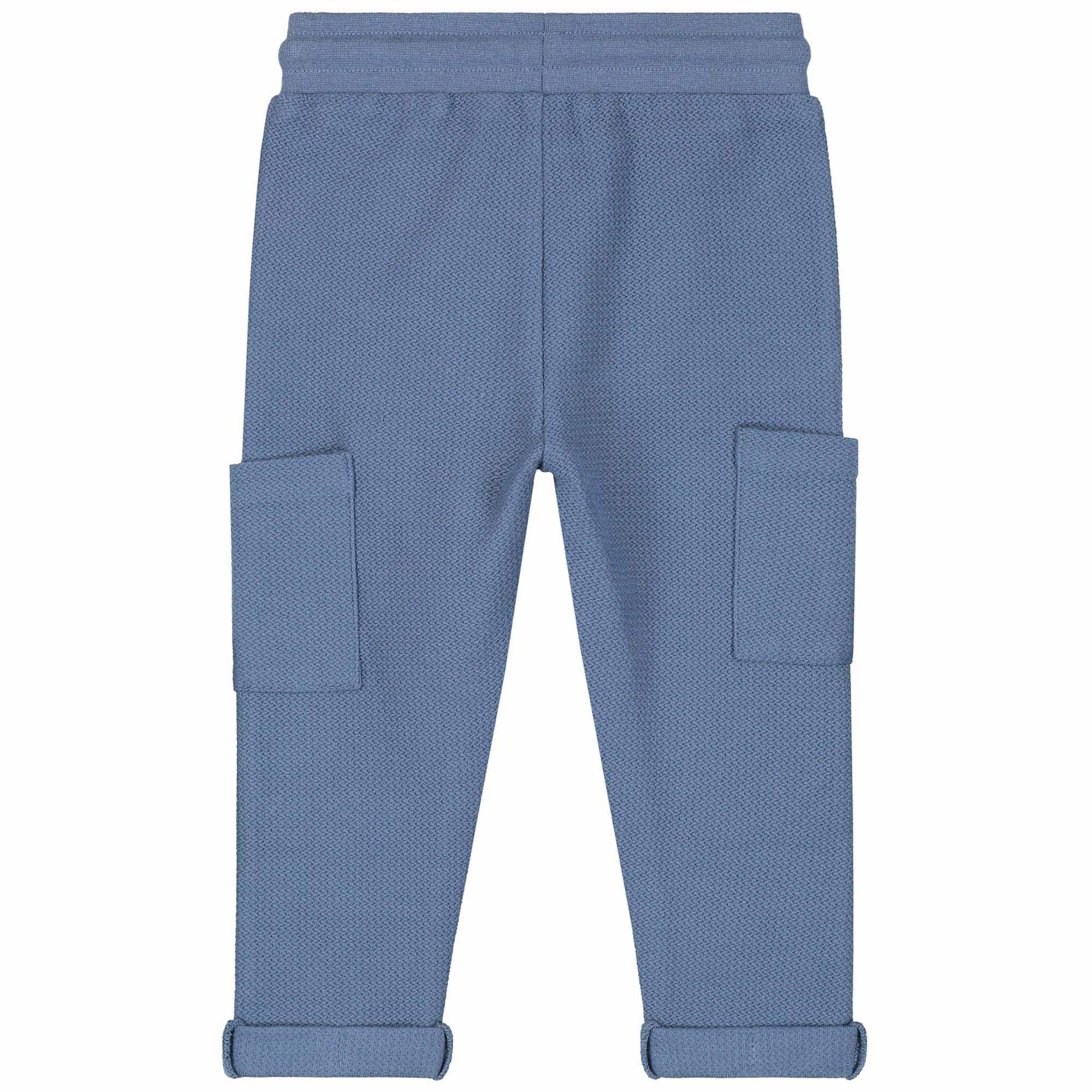 Prénatal peuter broek  effen blauw