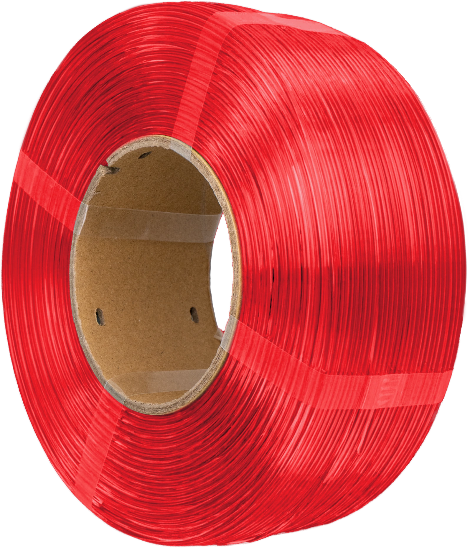 AzureFilm  PETG Hyper Speed Refill Red Transparent, 1,75 mm / 1000 g    Universal Filament ohne Spule