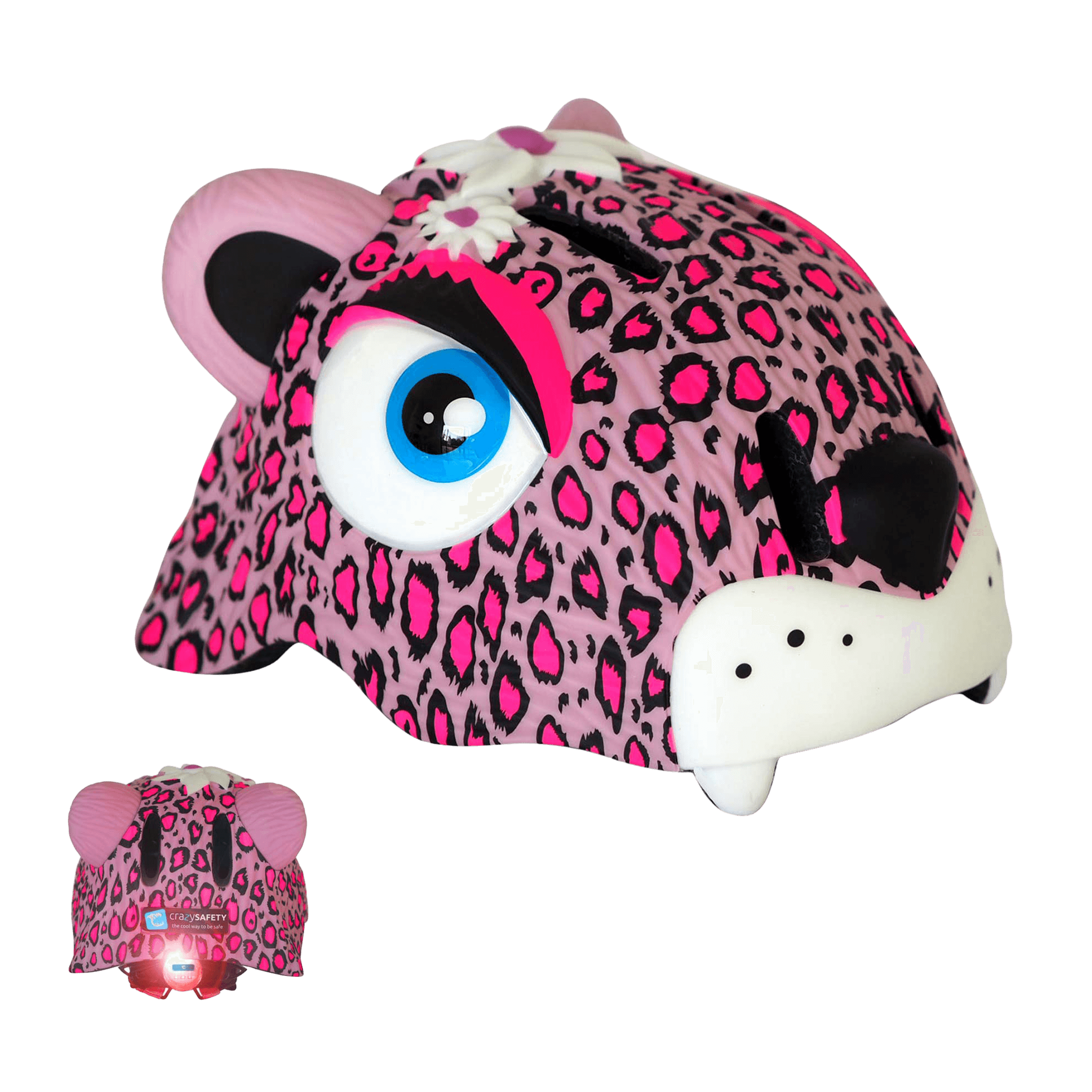 CrazySafety Leopard Bicycle Helmet - Sykkelhjelmer