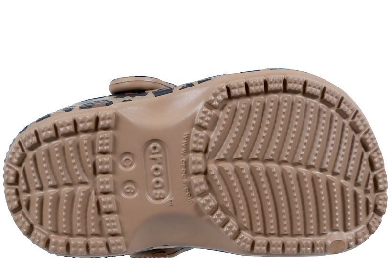 CROCS CLASSIC ANIMAL CLOG T LEOPARD CLOGS