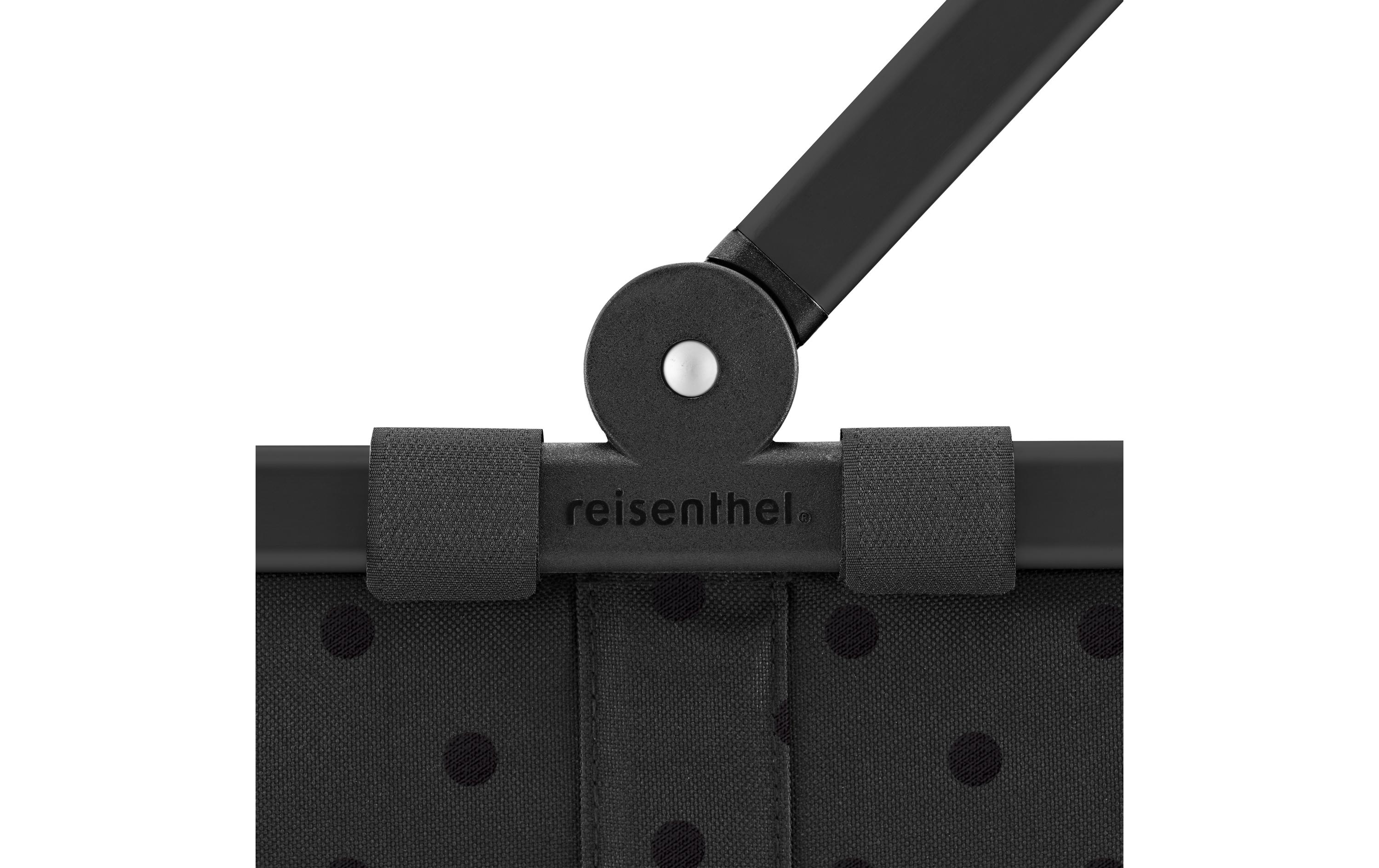 Einkaufskorb Carrybag Frame Glossy dots blackStilvoller Korb für den täglichen Einkauf