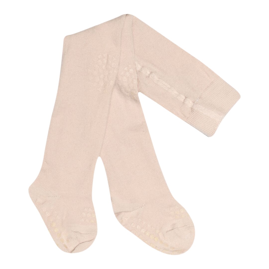 Crawling Tights Wool Rose Dust - GoBabyGo - Rumpetroll