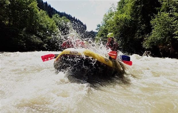 Rafting in Golling an der Salzach als Geschenk