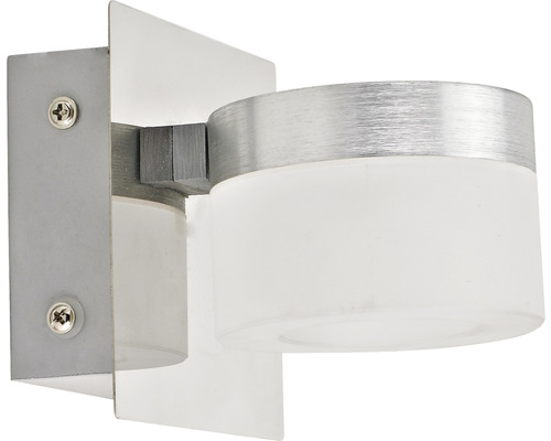 FLAIR LED wandlamp, 1-lichts, 630 lm, 3000 KH, 12 cm, Kynosura chroom