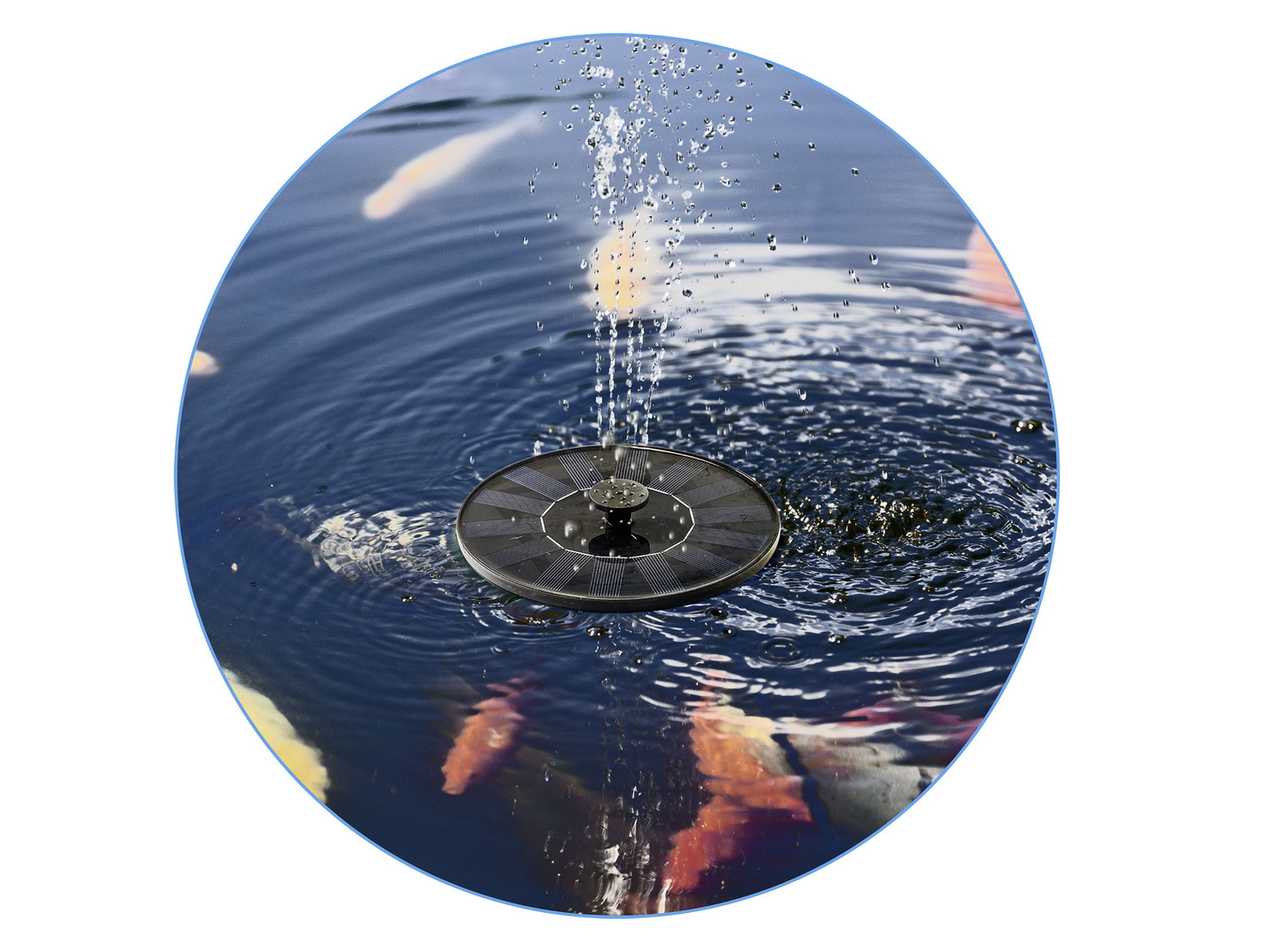 Solar-Springbrunnen-Set