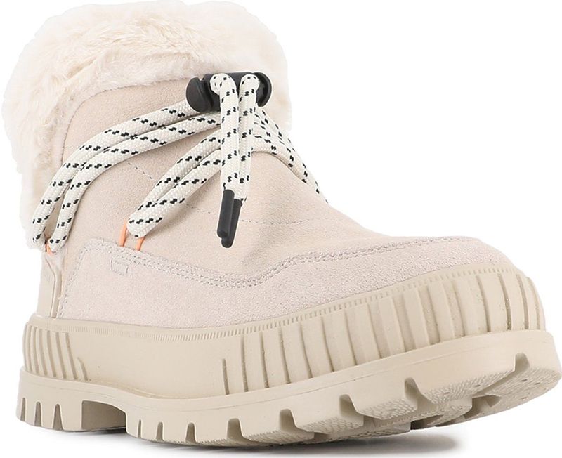 Palladium - PALLASHOCK LO HIVER - Veterboots - Almond Milk