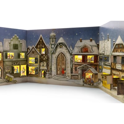 Adventskalender Die kleine Stadt von 1946