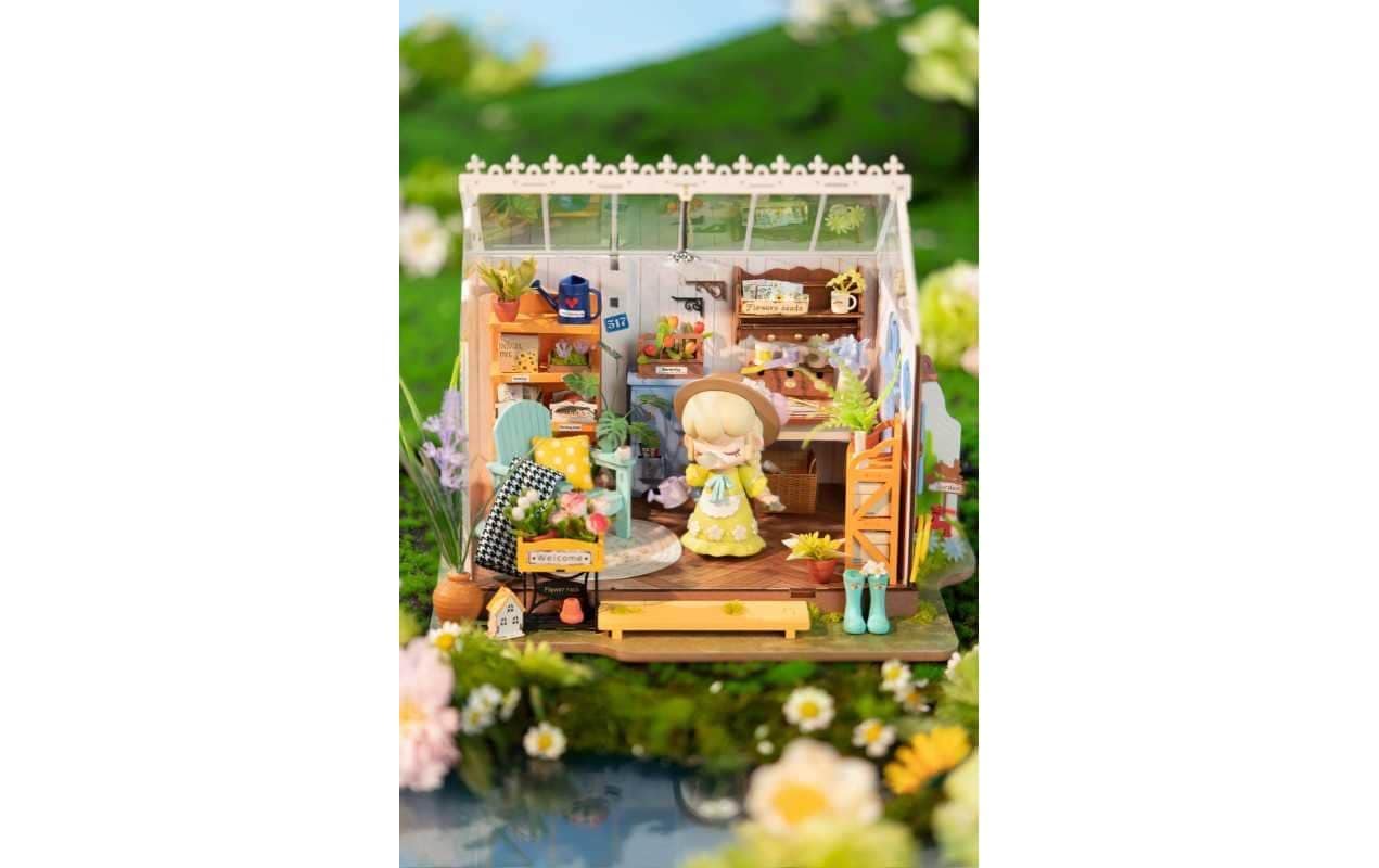 Puzzle »RoboTime Dreamy Garden House«