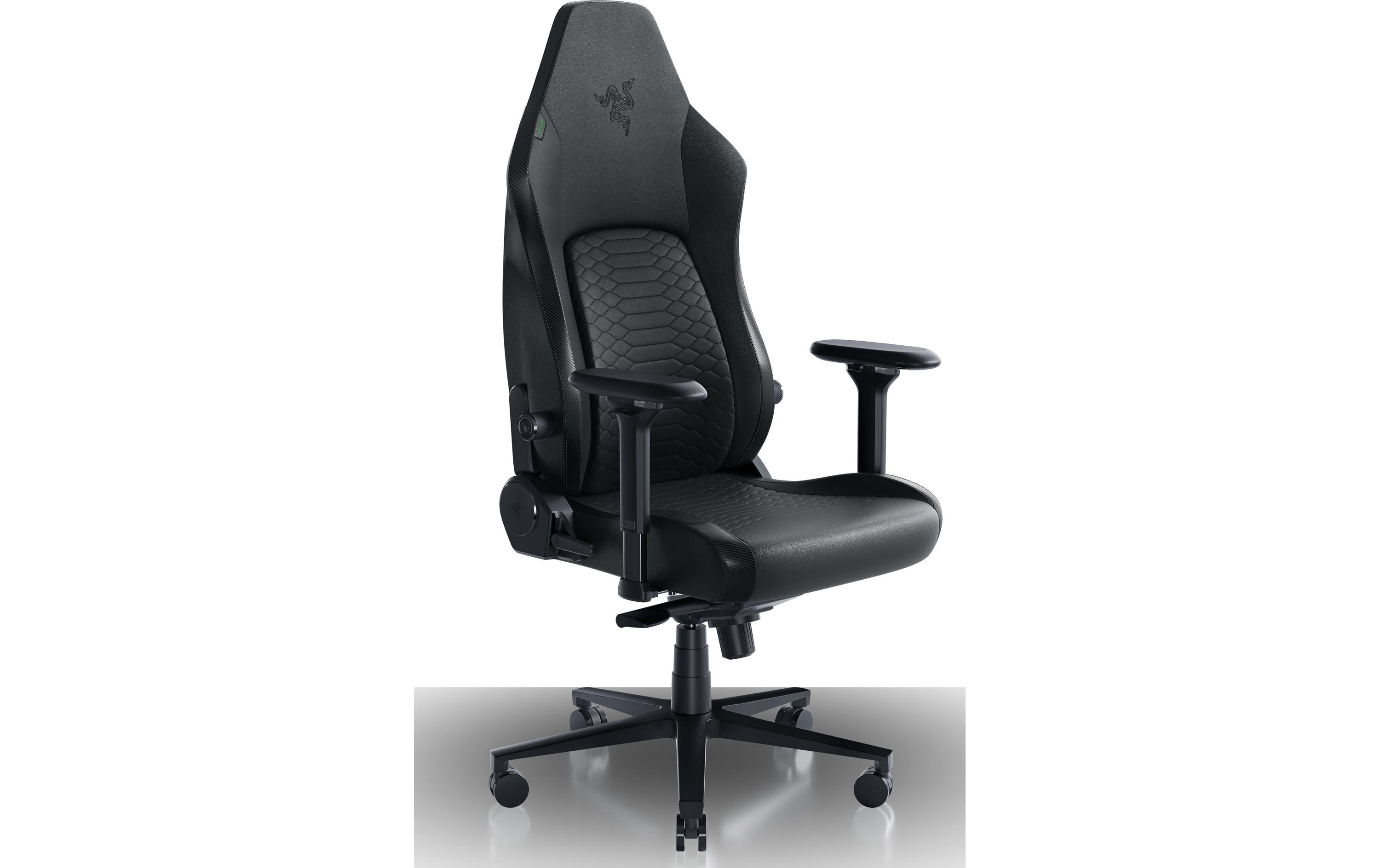 Gaming-Stuhl Iskur V2 Schwarz<br>Gaming-Stuhl aus Kunstleder mit 136 kg Belastbarkeit