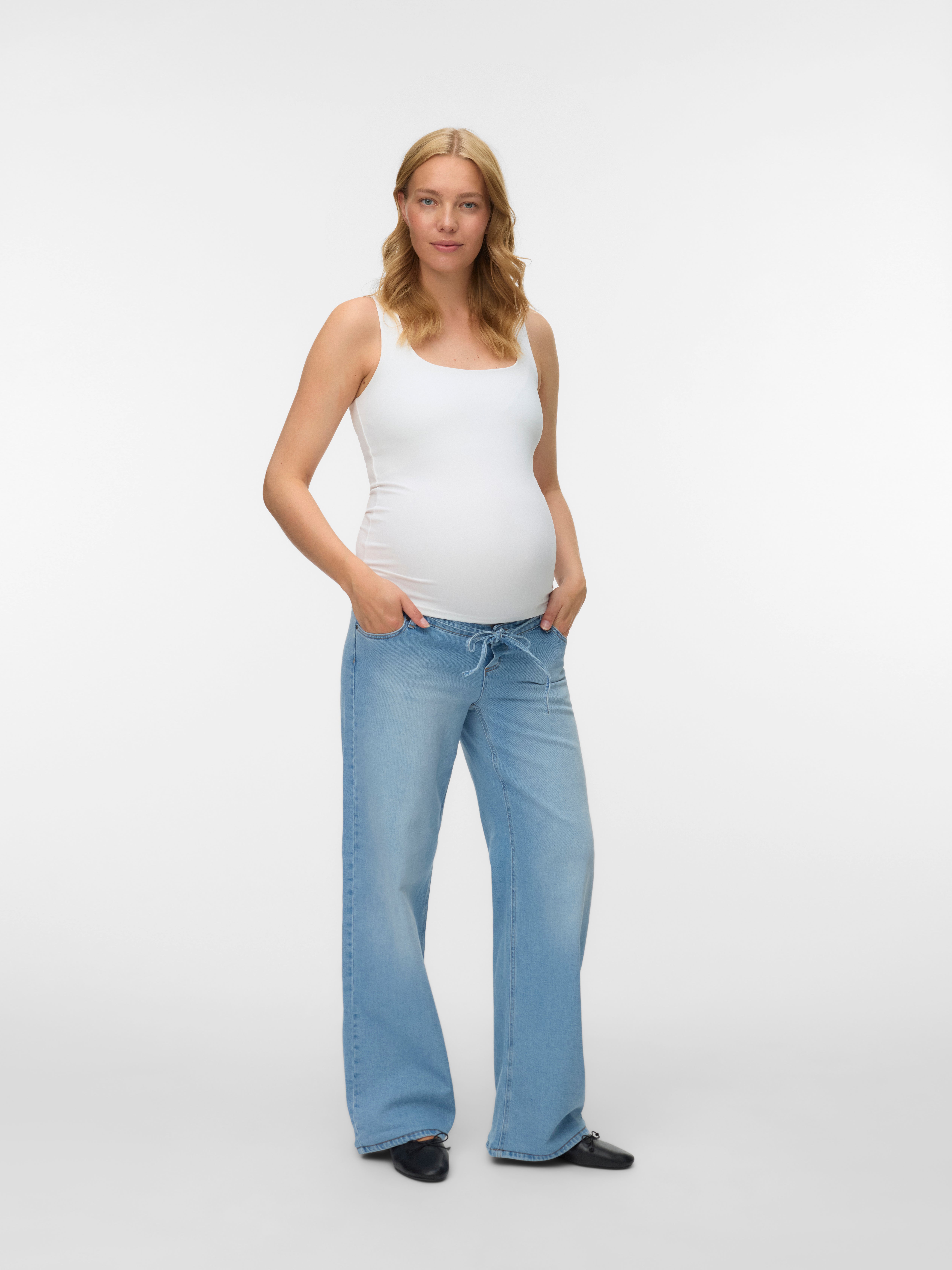 Regular fit Vierkante hals Top