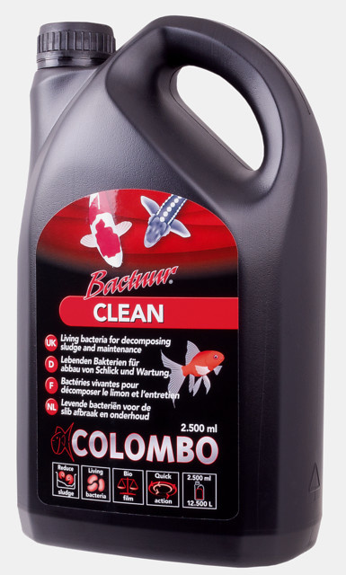 Colombo Bactuur clean 2500 ML, tegen vuil en slib.