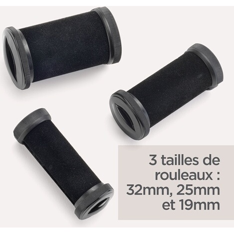 Bigoudis chauffants Babyliss RS035E - Bigoudis Thermo-Ceramic Rollers NOIR