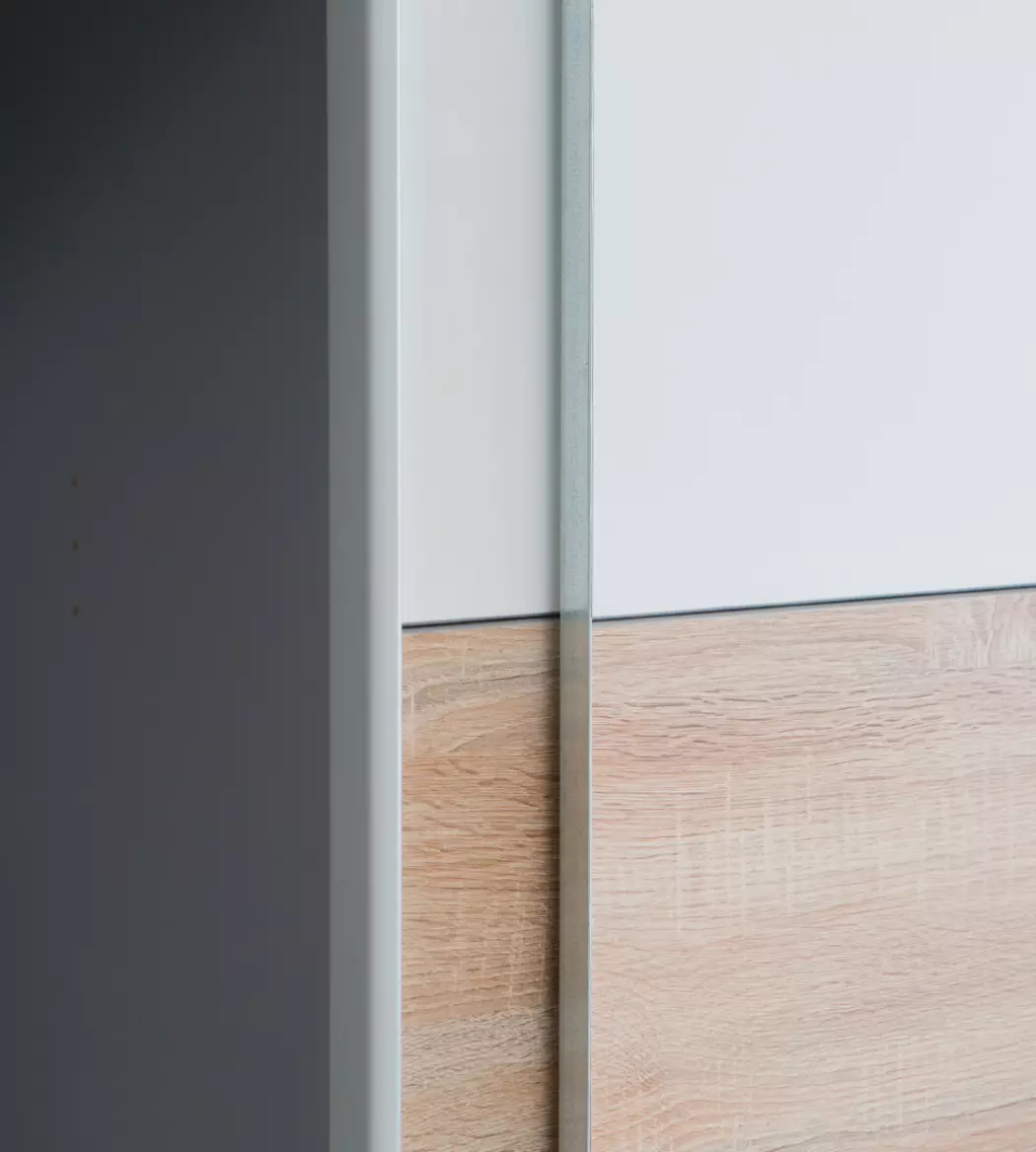 Schwebe-/Drehtürenschrank Narago 270 x 210 cm