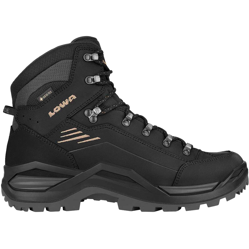 LOWA Renegade EVO GORE-TEX® MID Wanderschuhe Herren schwarz