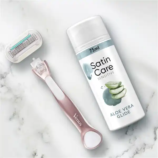 Satin Care Gel Rasiergel Aloe Vera