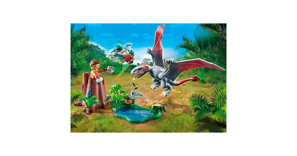 PLAYMOBILDinos - Observatiepost voor Dimorphodon Constructiespeelgoed  (71525)