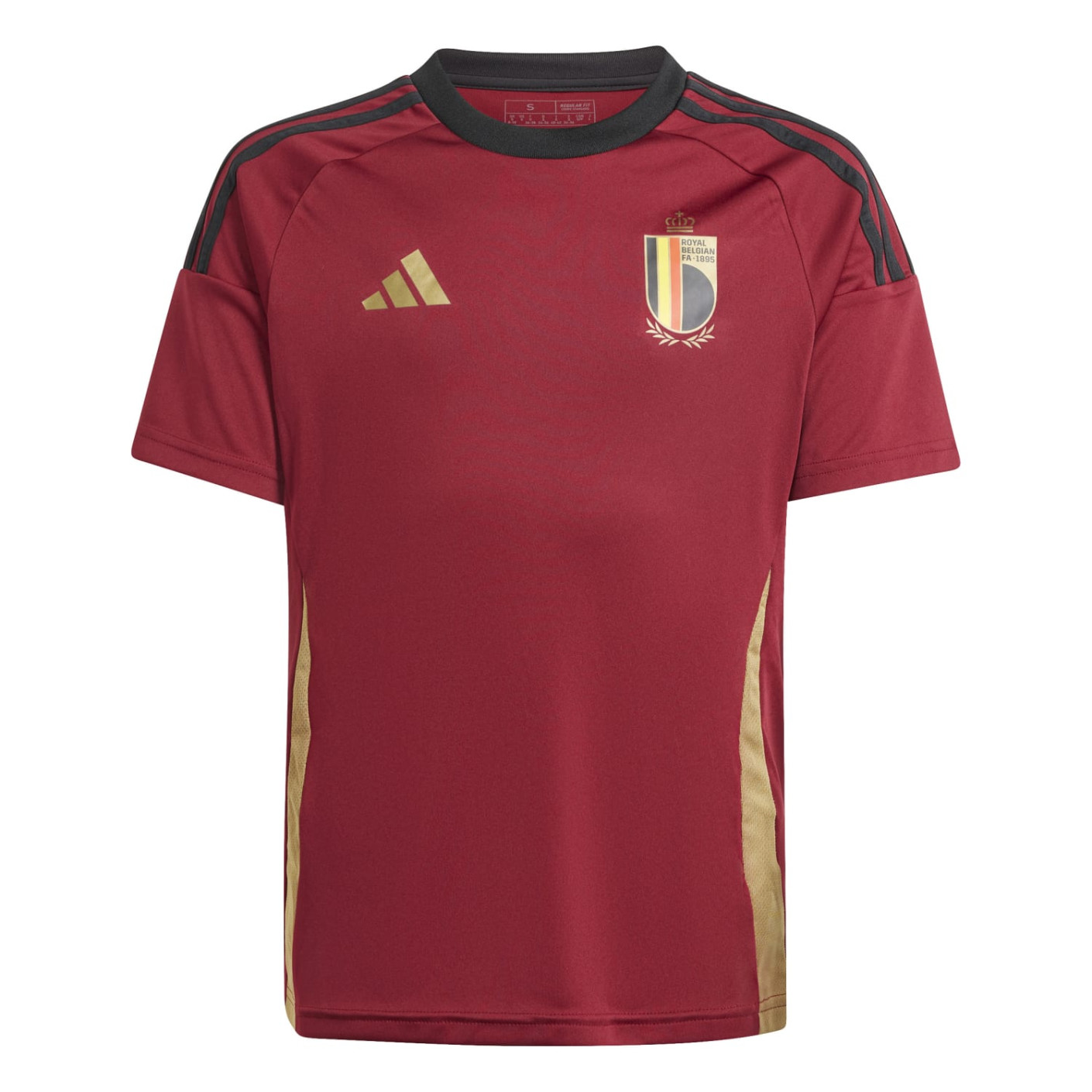 Adidas België Thuisshirt Fans 2024-2026 Kids