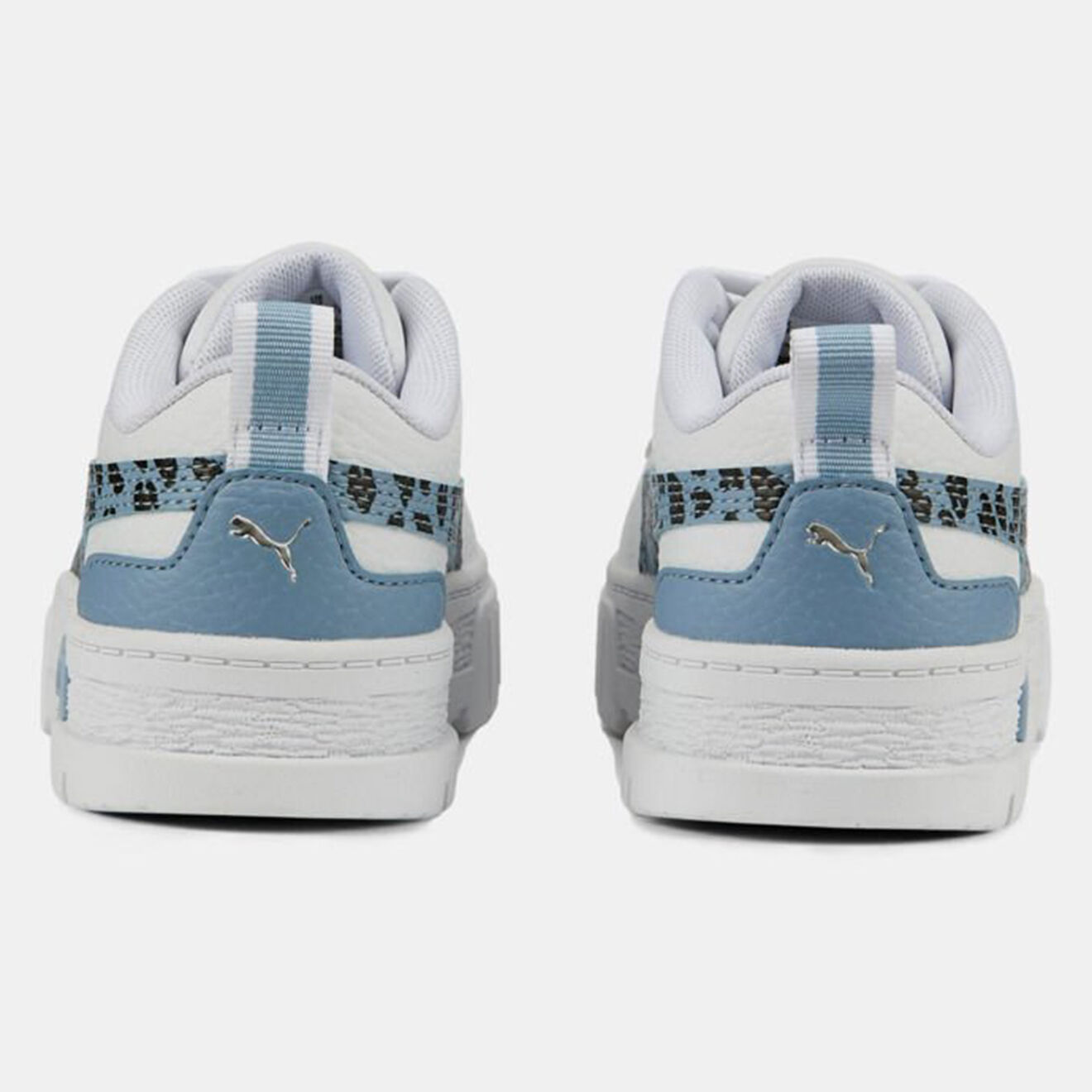 Puma Baskets en Cuir Mayze Wild blanc/bleu