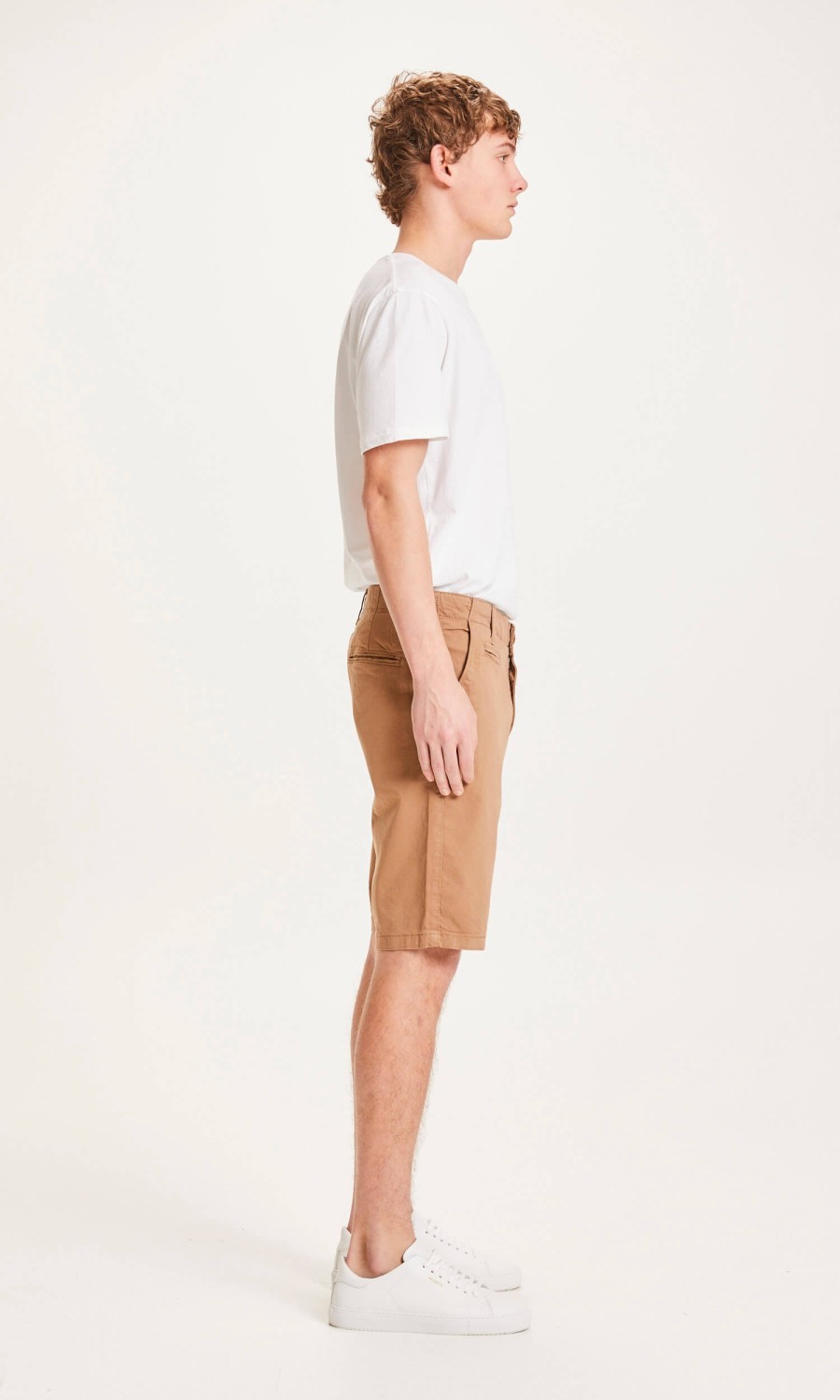 Knowledge Cotton Apparel Chino-Shorts Chuck Tuffet