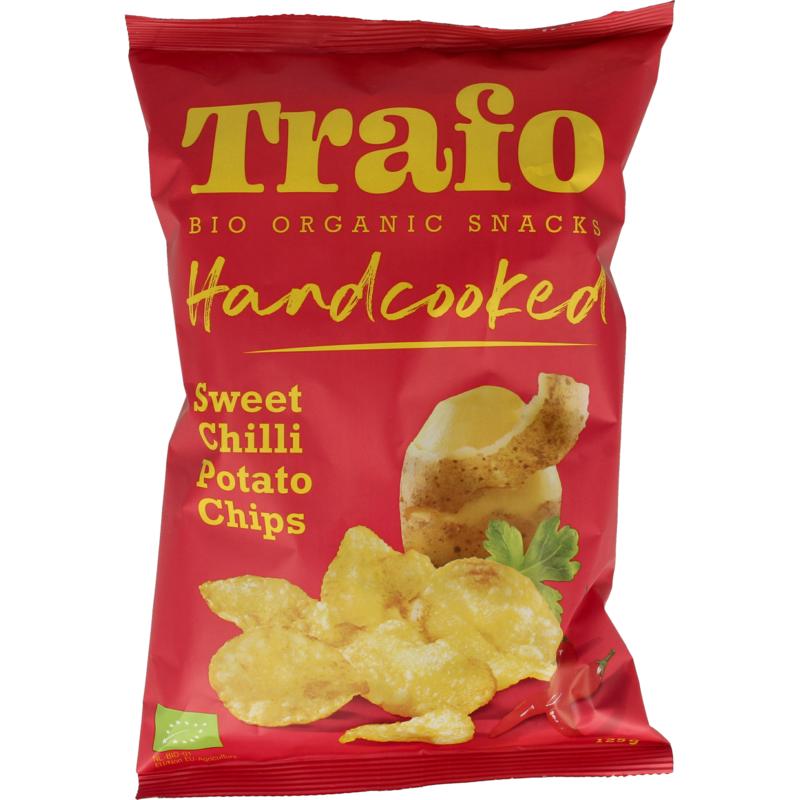 Trafo Chips handcooked sweet chili b io (125 gr)