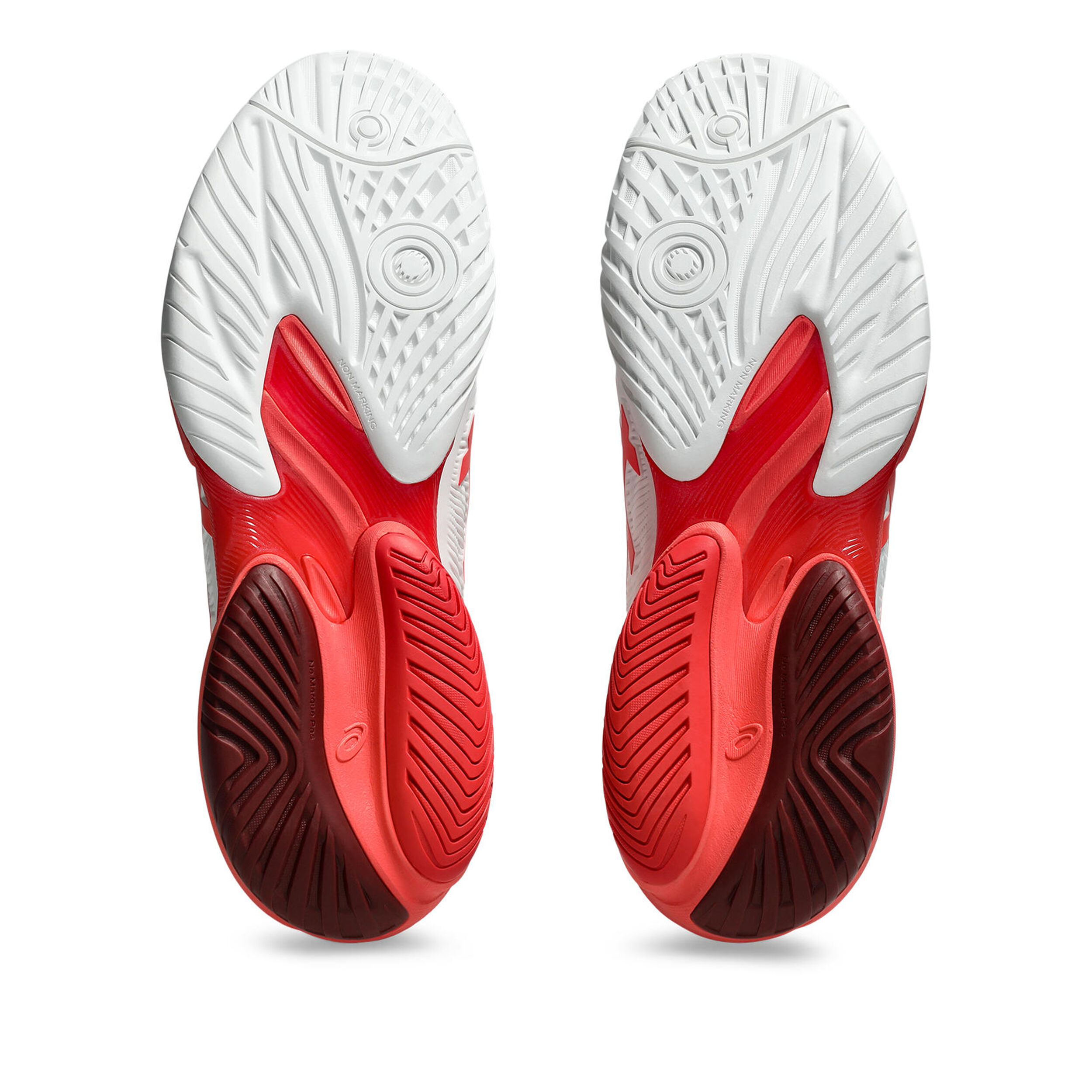 ASICS Court FF 3 Novak Chaussures Toutes Surfaces Hommes - Blanc , Corail