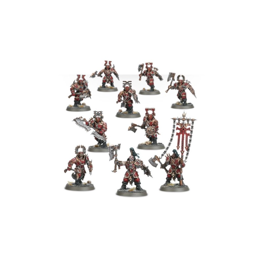 Age of Sigmar : Chaos - Khorne Bloodbound Blood Warriors