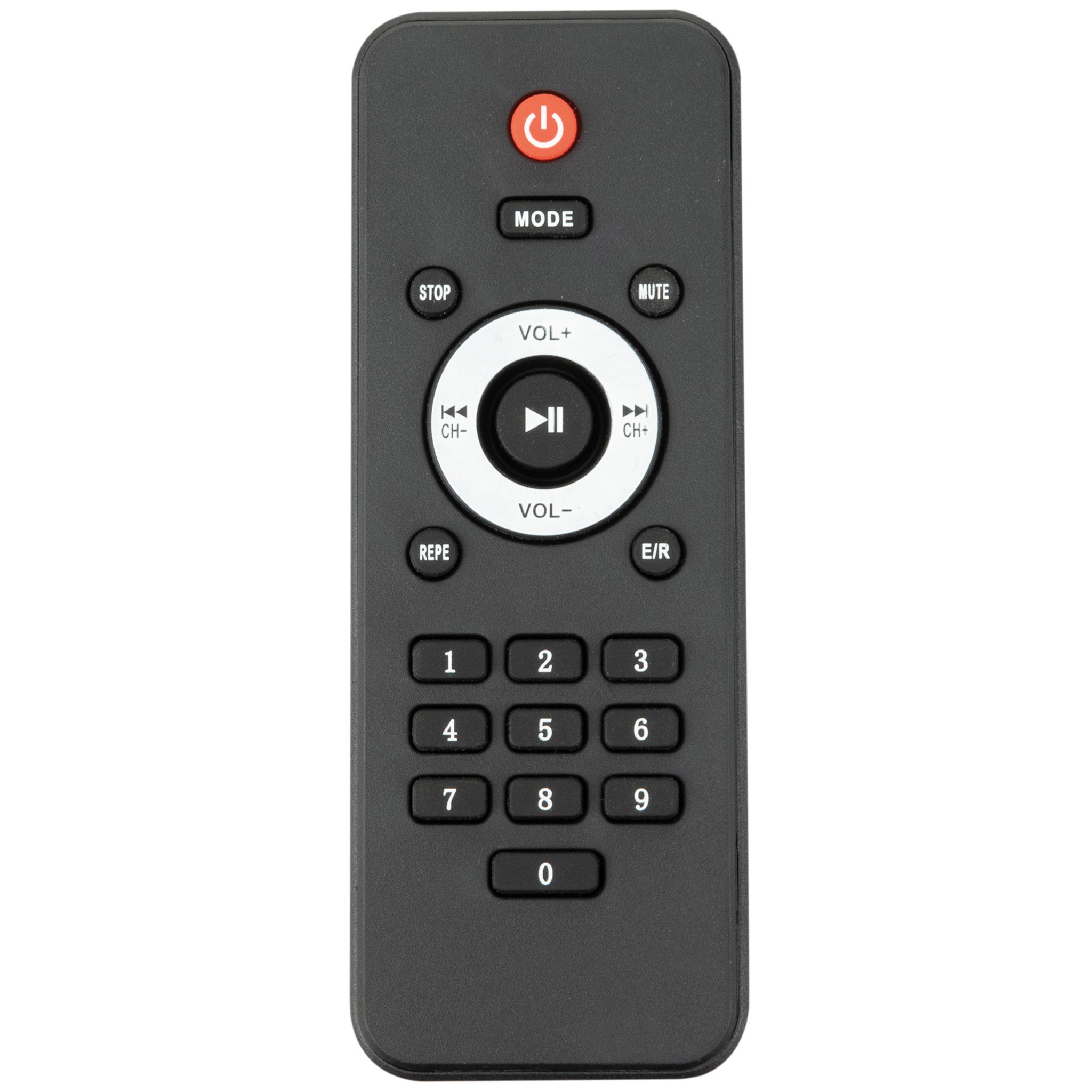 DAP PA-380TU 100V versterker & mediaspeler met DAB+ en bluetooth, 80 Watt
