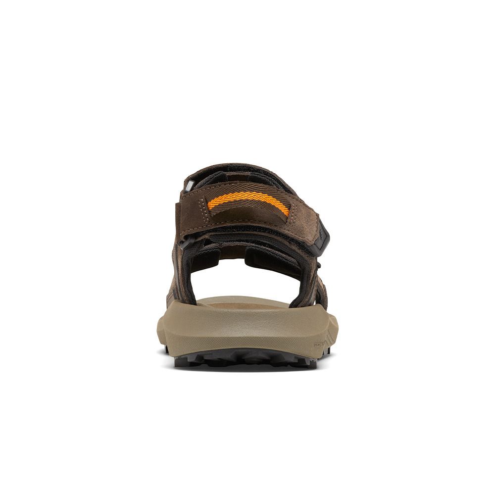 Columbia TRAILSTORM HIKER 3 - Sandales Homme cordovan/gold amber