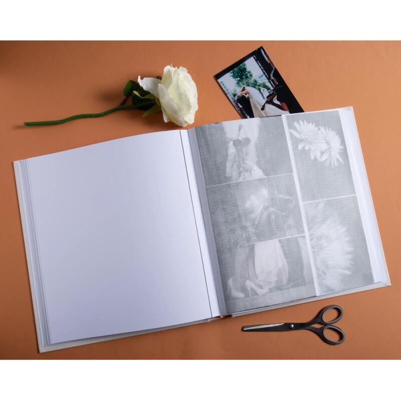 Album photo livre 60 pages blanches Art - Ivoire