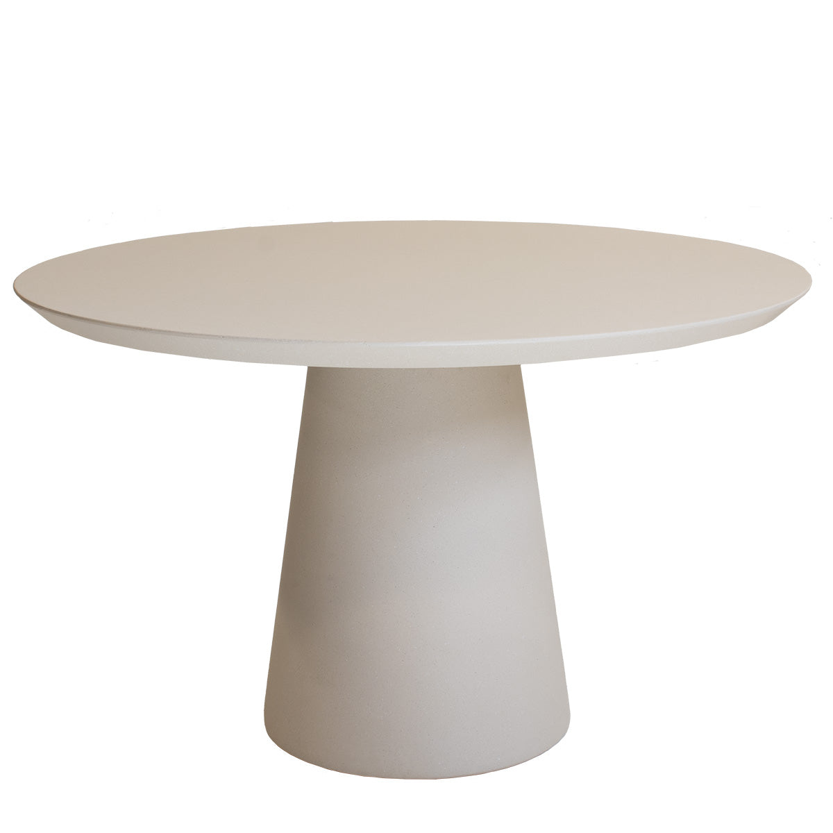 DÃJA Living - Eettafel Rond Beige Eco Composiet - 120m - Grabo