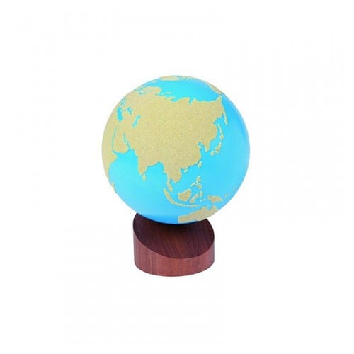 Globe de terre et d'eau papier