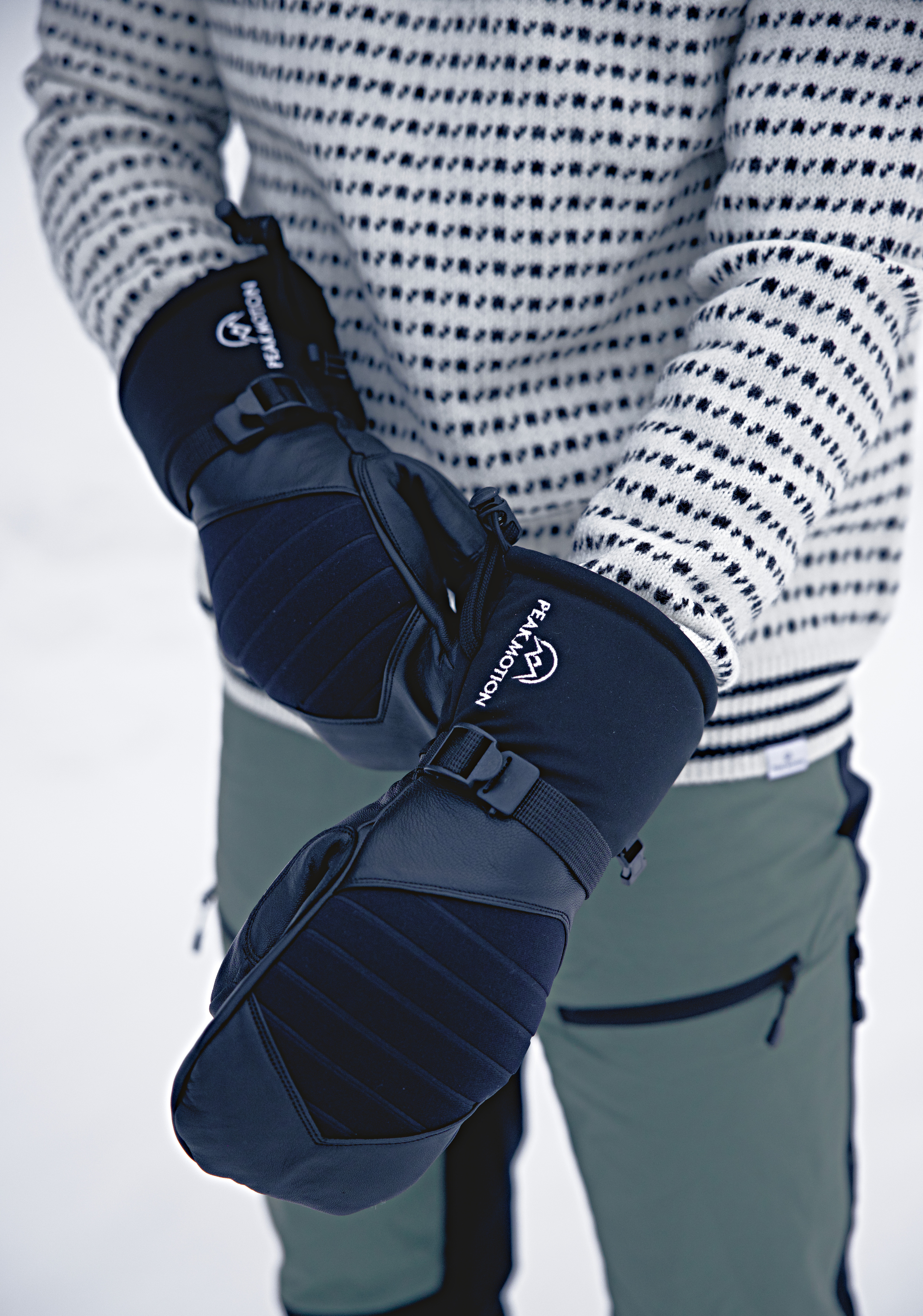 Peak Motion Mighty Mitt<br>Varmerating: Statisk/stillesittende ned til – 25°C