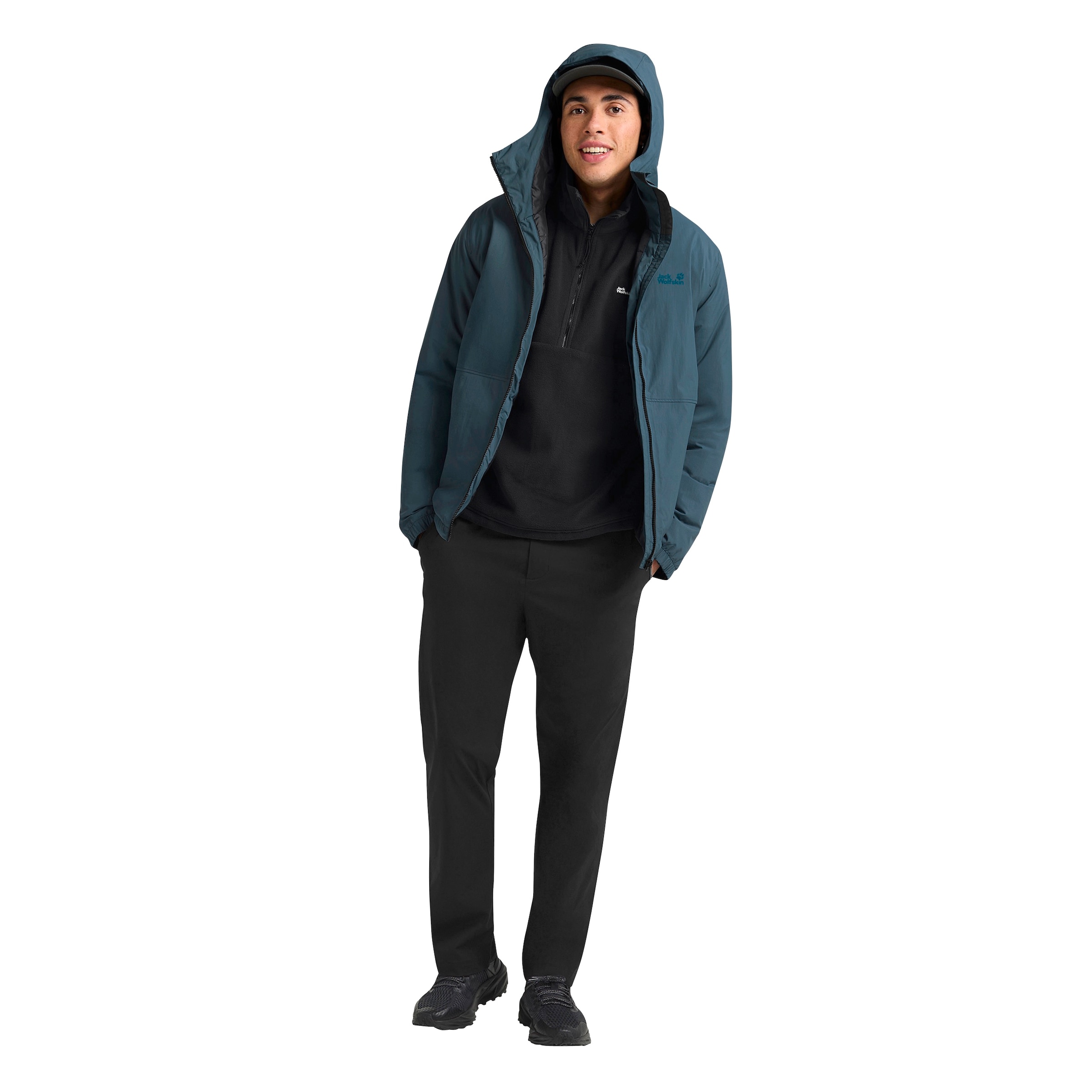 Jack Wolfskin Funktionsjacke »PAMIR JKT M« mit Kapuze Wärmend, Wind- und Wasserdichte Übergangsjacke