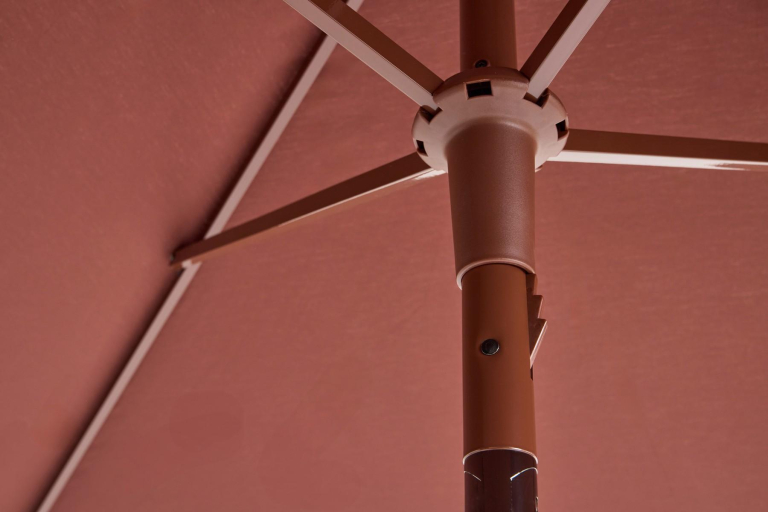 Hay Terrazza parasol vierhoek groen en donkergroen