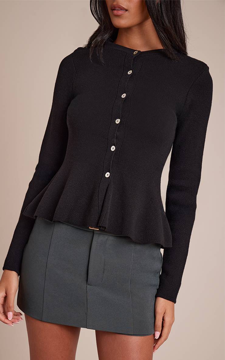 Charbon Jupe-short Plissée Avec Détail Ceinture Tall